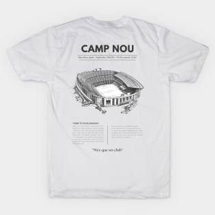 Camp Nou Stadium T-Shirt